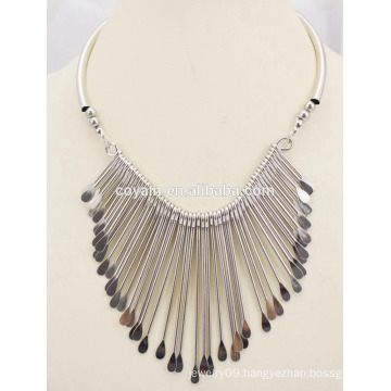 Statement Jewelry Fashion Alloy Tassel Necklace